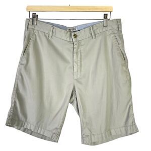Peter Millar Shorts Men’s 33 Light Gray Classic Chino Golf 8.5” Inseam